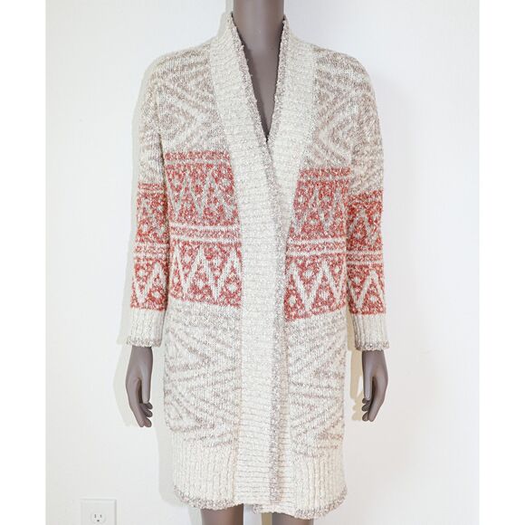 Joie Chunky Knitted Cardigan Cozy Casual Oversized Sweater Loungewear Size Small - Picture 1 of 3